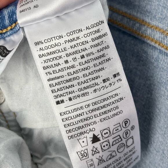 New Levi's Women's High Rise Stretch Medium Wash Skinny Jeans - Picture 10 of 13